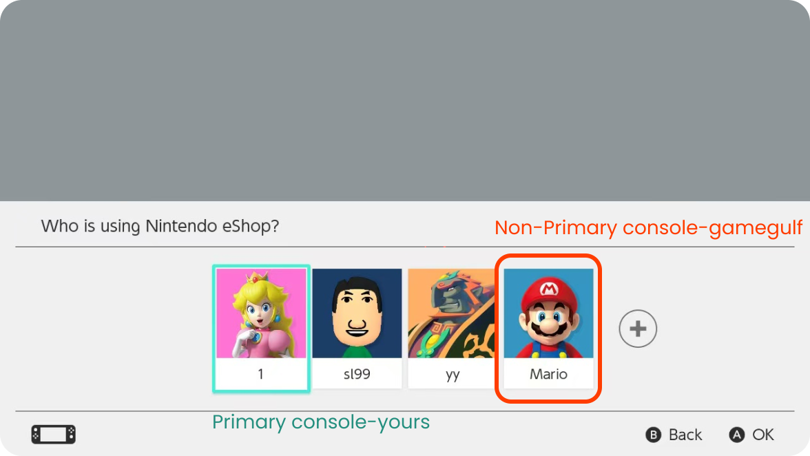 Primary Console & Non-Primary Console